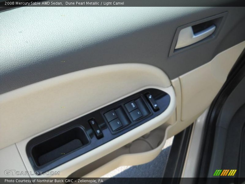 Dune Pearl Metallic / Light Camel 2008 Mercury Sable AWD Sedan