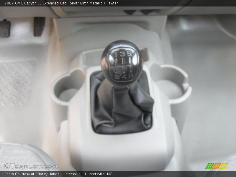 Silver Birch Metallic / Pewter 2007 GMC Canyon SL Extended Cab