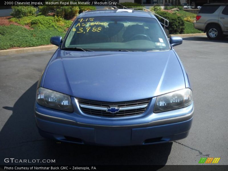 Medium Regal Blue Metallic / Medium Gray 2000 Chevrolet Impala