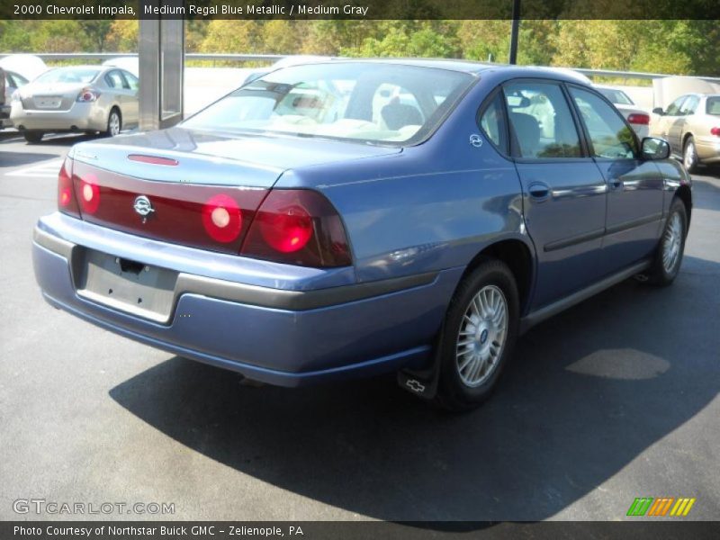 Medium Regal Blue Metallic / Medium Gray 2000 Chevrolet Impala