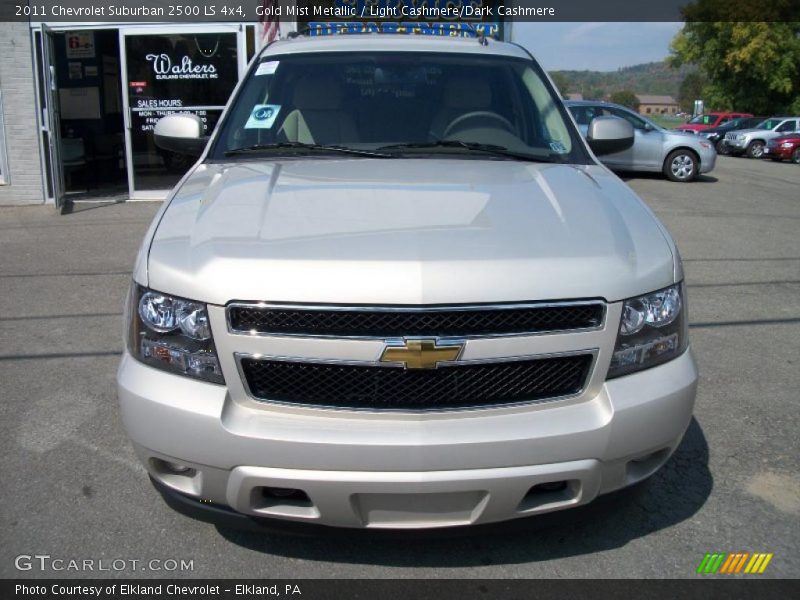 Gold Mist Metallic / Light Cashmere/Dark Cashmere 2011 Chevrolet Suburban 2500 LS 4x4