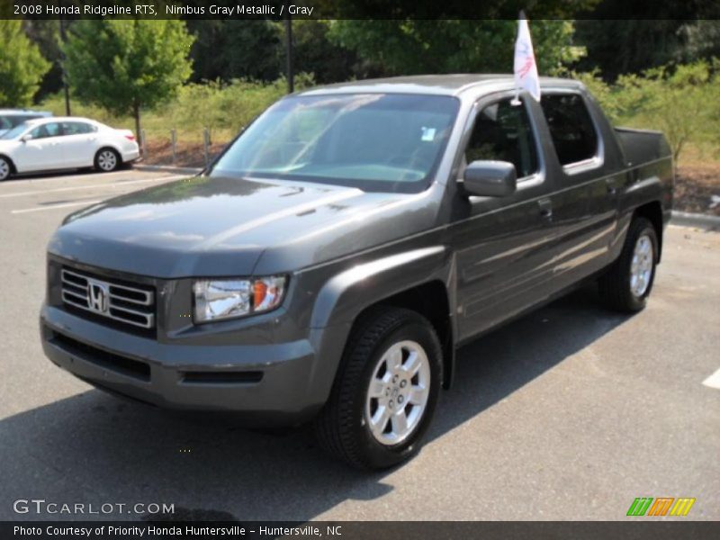 Nimbus Gray Metallic / Gray 2008 Honda Ridgeline RTS