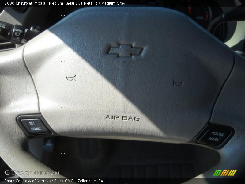 Medium Regal Blue Metallic / Medium Gray 2000 Chevrolet Impala