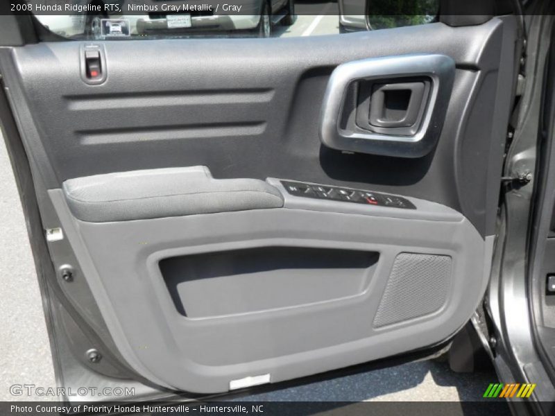 Nimbus Gray Metallic / Gray 2008 Honda Ridgeline RTS