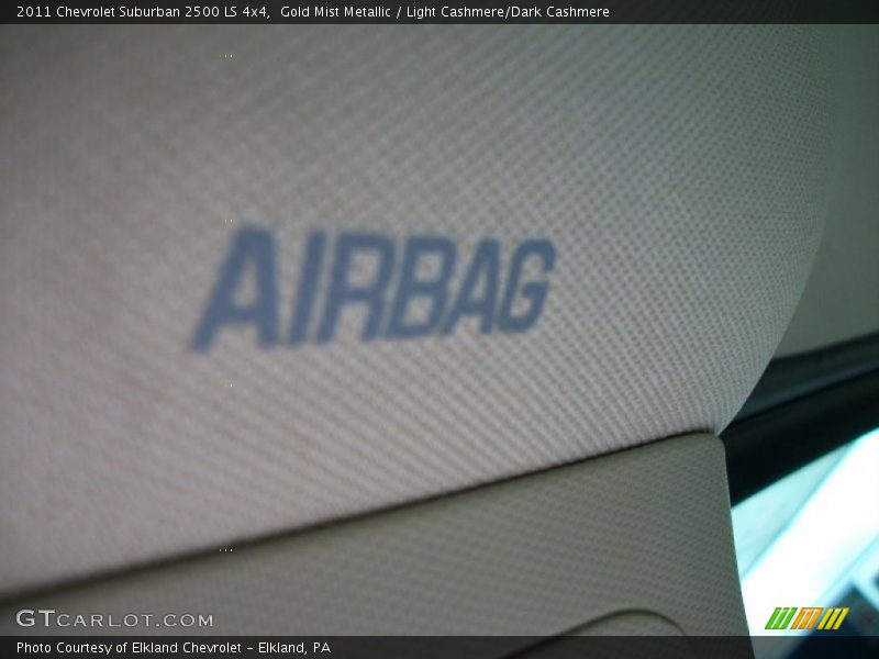 Gold Mist Metallic / Light Cashmere/Dark Cashmere 2011 Chevrolet Suburban 2500 LS 4x4