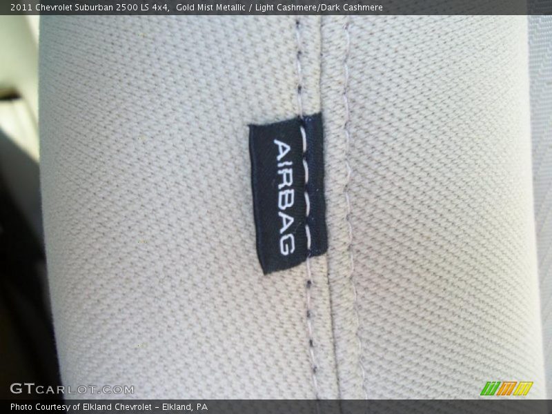 Gold Mist Metallic / Light Cashmere/Dark Cashmere 2011 Chevrolet Suburban 2500 LS 4x4