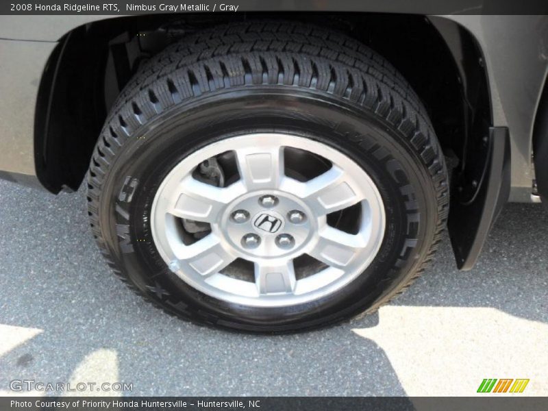 Nimbus Gray Metallic / Gray 2008 Honda Ridgeline RTS