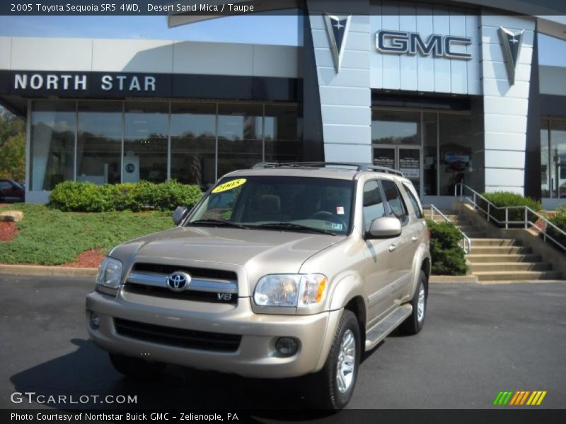 Desert Sand Mica / Taupe 2005 Toyota Sequoia SR5 4WD