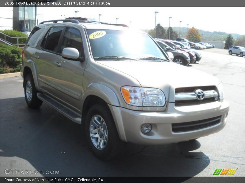 Desert Sand Mica / Taupe 2005 Toyota Sequoia SR5 4WD