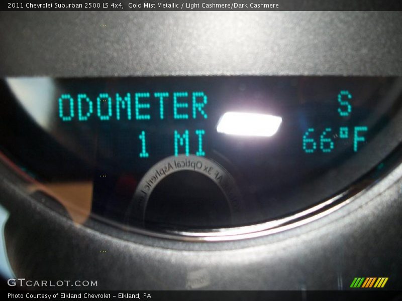 Gold Mist Metallic / Light Cashmere/Dark Cashmere 2011 Chevrolet Suburban 2500 LS 4x4