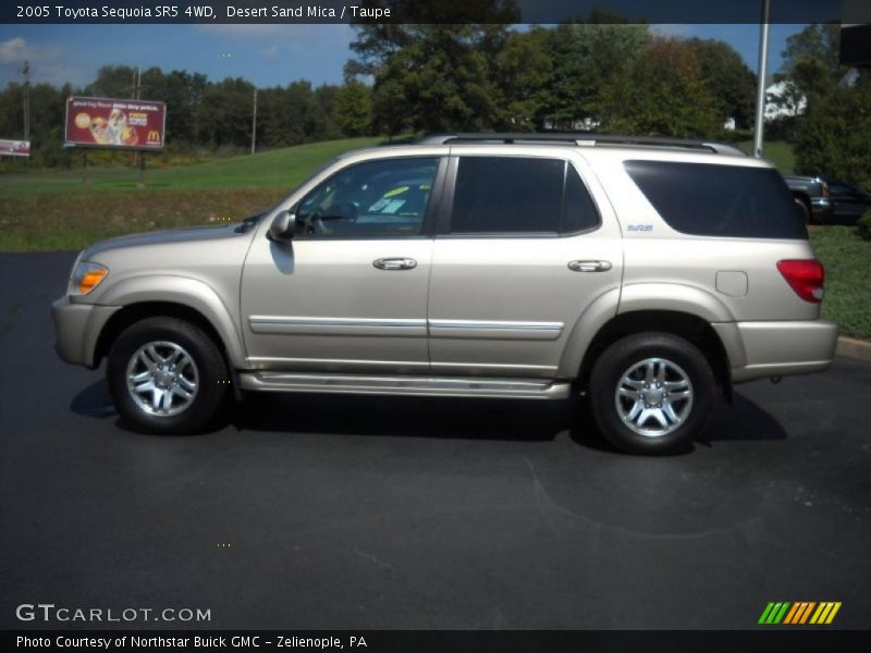 Desert Sand Mica / Taupe 2005 Toyota Sequoia SR5 4WD