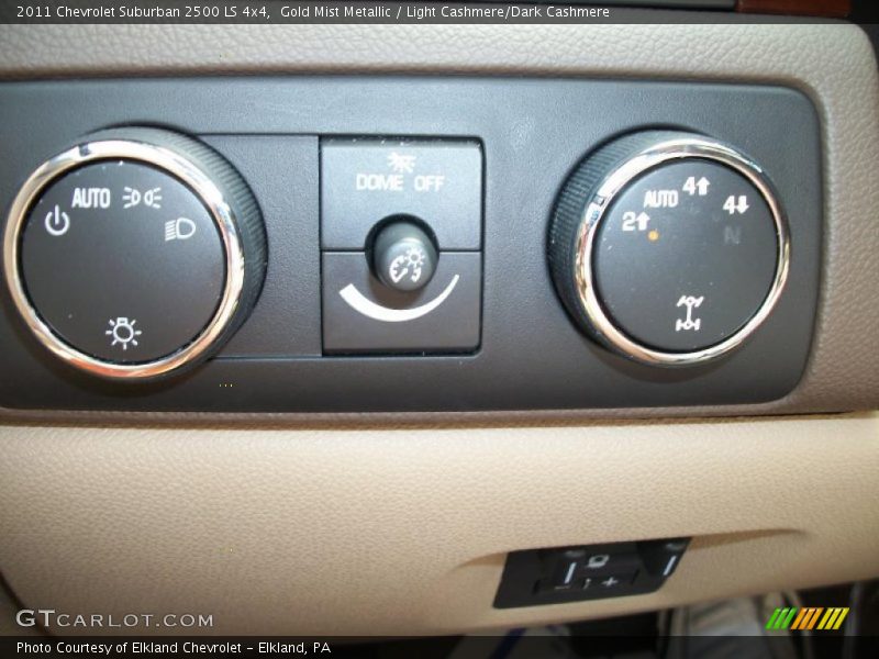 Gold Mist Metallic / Light Cashmere/Dark Cashmere 2011 Chevrolet Suburban 2500 LS 4x4