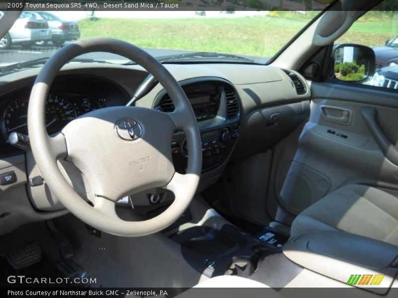 Desert Sand Mica / Taupe 2005 Toyota Sequoia SR5 4WD