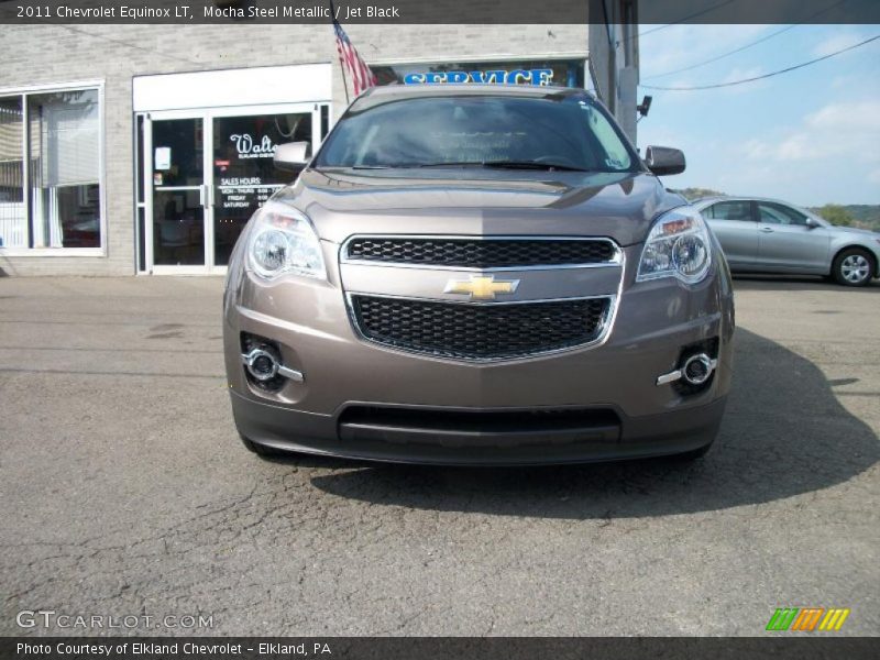 Mocha Steel Metallic / Jet Black 2011 Chevrolet Equinox LT