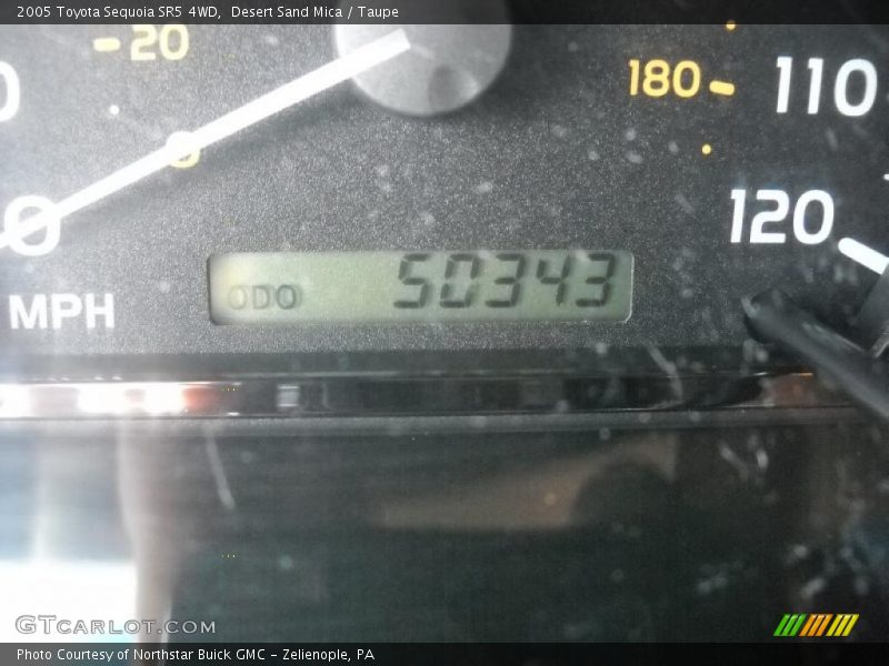 Desert Sand Mica / Taupe 2005 Toyota Sequoia SR5 4WD