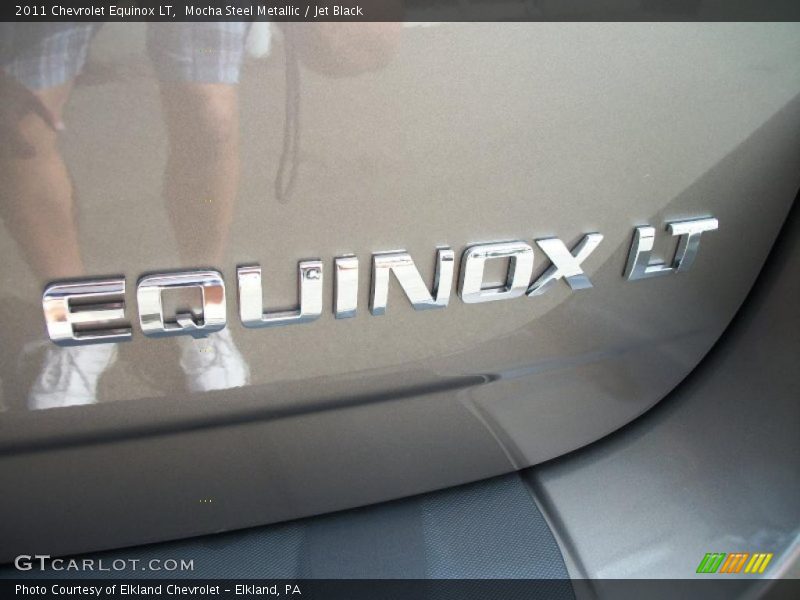 Mocha Steel Metallic / Jet Black 2011 Chevrolet Equinox LT