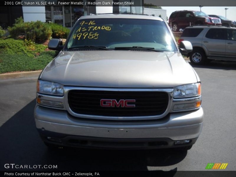 Pewter Metallic / Medium Dark Pewter/Shale 2001 GMC Yukon XL SLE 4x4