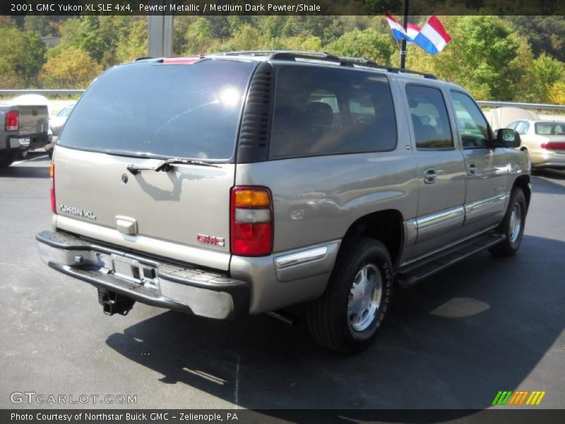 Pewter Metallic / Medium Dark Pewter/Shale 2001 GMC Yukon XL SLE 4x4