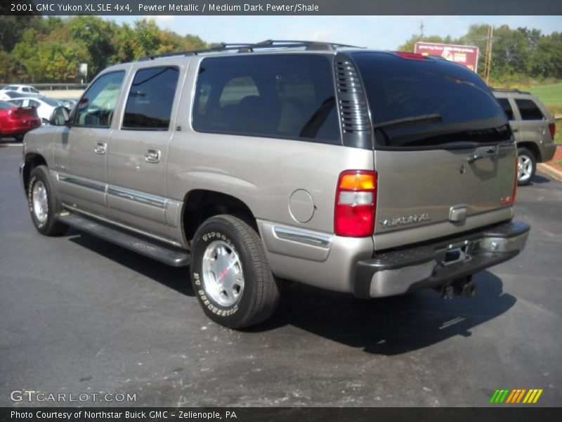 Pewter Metallic / Medium Dark Pewter/Shale 2001 GMC Yukon XL SLE 4x4