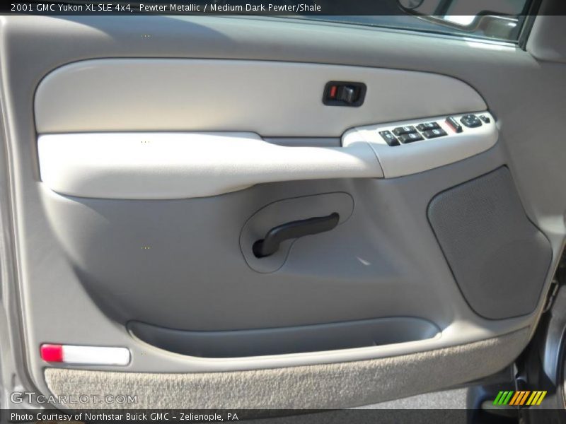 Pewter Metallic / Medium Dark Pewter/Shale 2001 GMC Yukon XL SLE 4x4