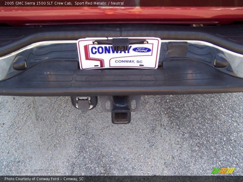 Sport Red Metallic / Neutral 2005 GMC Sierra 1500 SLT Crew Cab