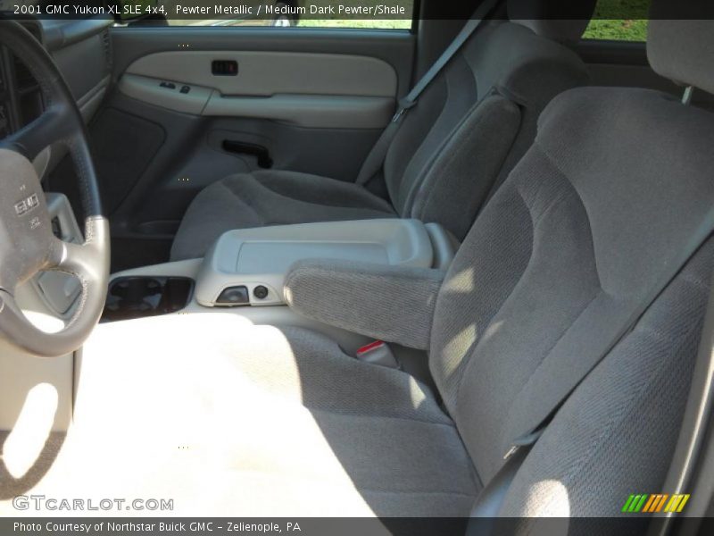Pewter Metallic / Medium Dark Pewter/Shale 2001 GMC Yukon XL SLE 4x4
