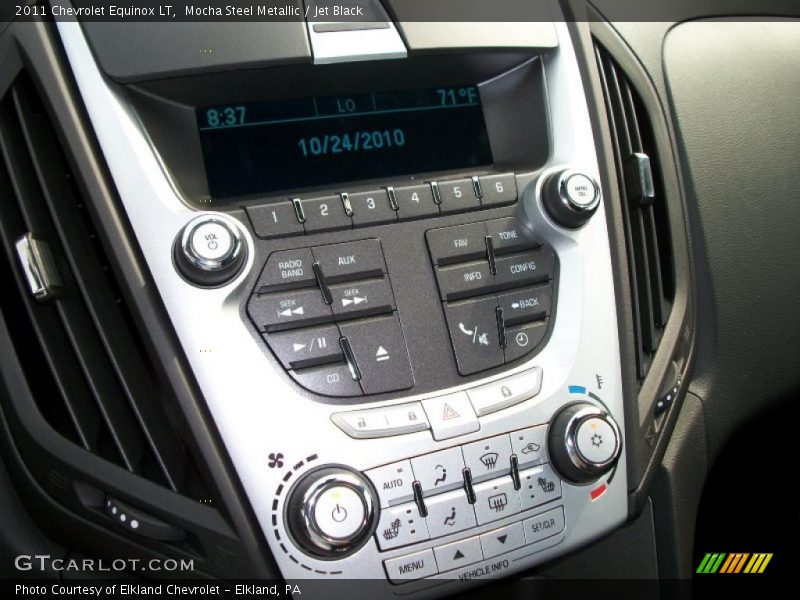 Mocha Steel Metallic / Jet Black 2011 Chevrolet Equinox LT