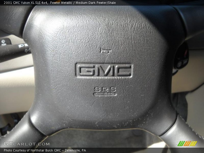 Pewter Metallic / Medium Dark Pewter/Shale 2001 GMC Yukon XL SLE 4x4