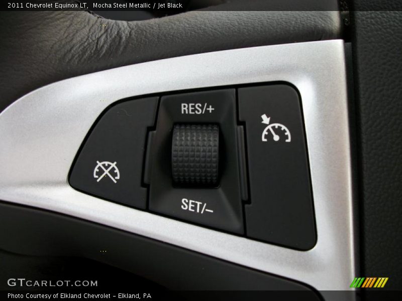 Mocha Steel Metallic / Jet Black 2011 Chevrolet Equinox LT