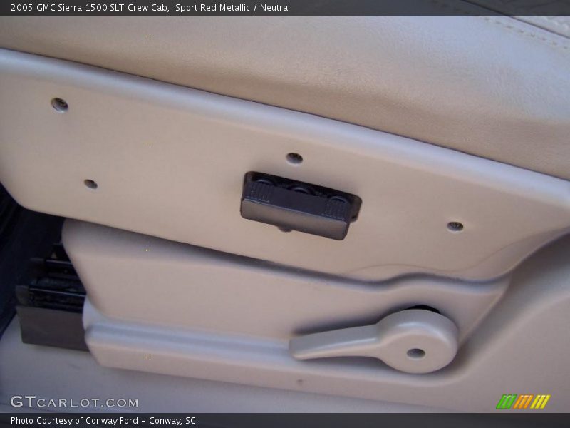Sport Red Metallic / Neutral 2005 GMC Sierra 1500 SLT Crew Cab