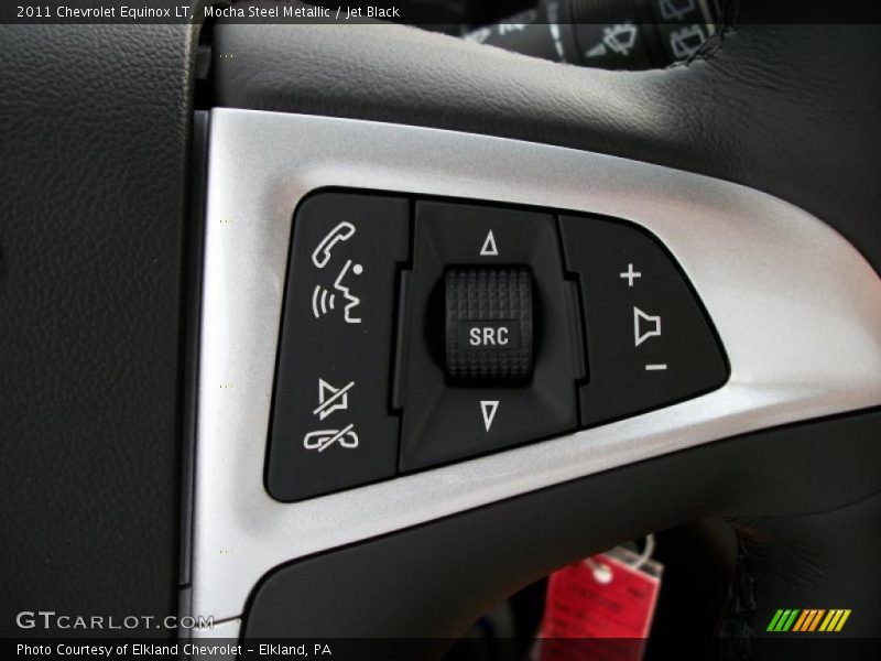 Mocha Steel Metallic / Jet Black 2011 Chevrolet Equinox LT