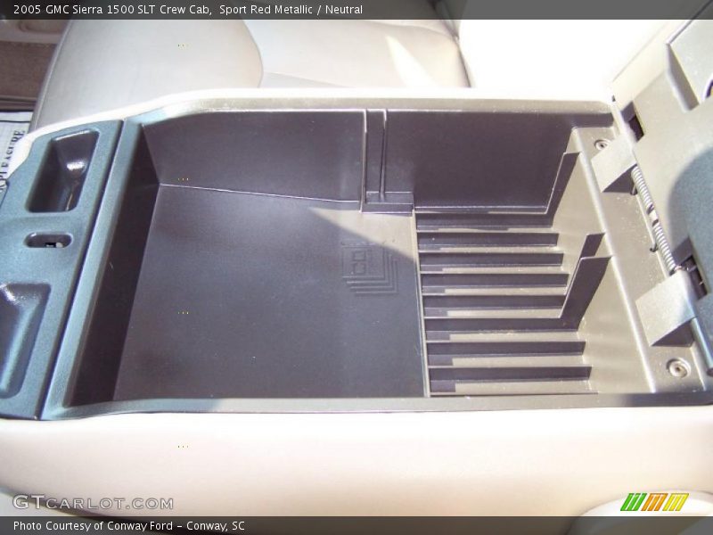 Sport Red Metallic / Neutral 2005 GMC Sierra 1500 SLT Crew Cab
