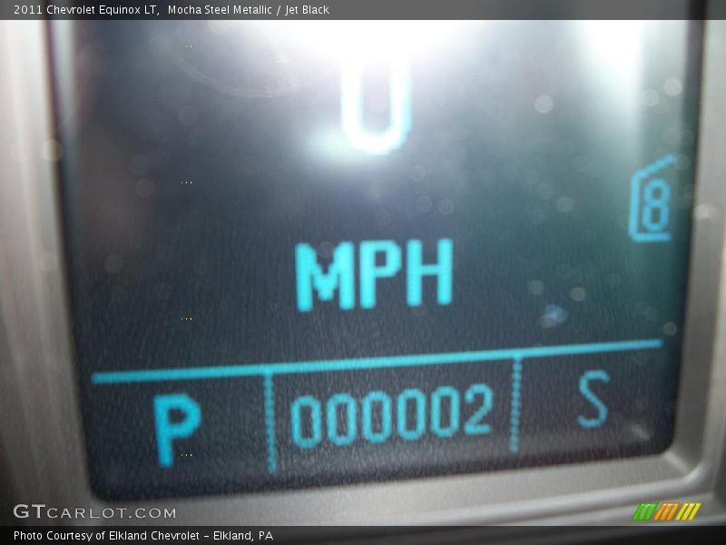 Mocha Steel Metallic / Jet Black 2011 Chevrolet Equinox LT