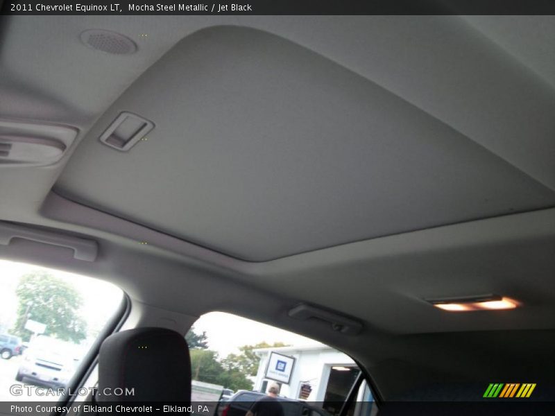 Mocha Steel Metallic / Jet Black 2011 Chevrolet Equinox LT