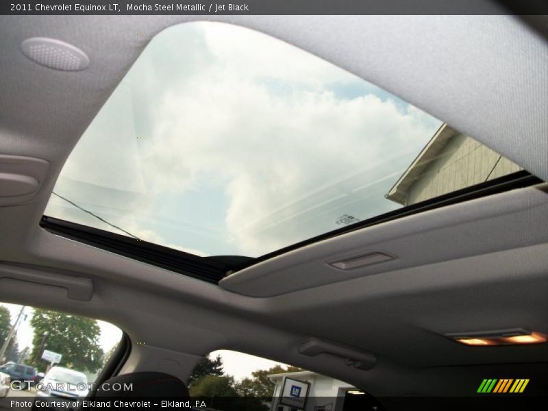 Mocha Steel Metallic / Jet Black 2011 Chevrolet Equinox LT