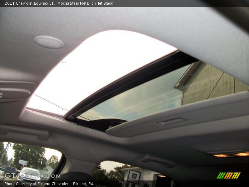 Mocha Steel Metallic / Jet Black 2011 Chevrolet Equinox LT