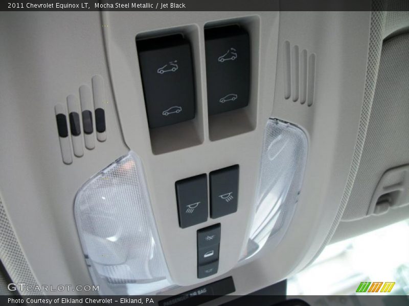 Mocha Steel Metallic / Jet Black 2011 Chevrolet Equinox LT