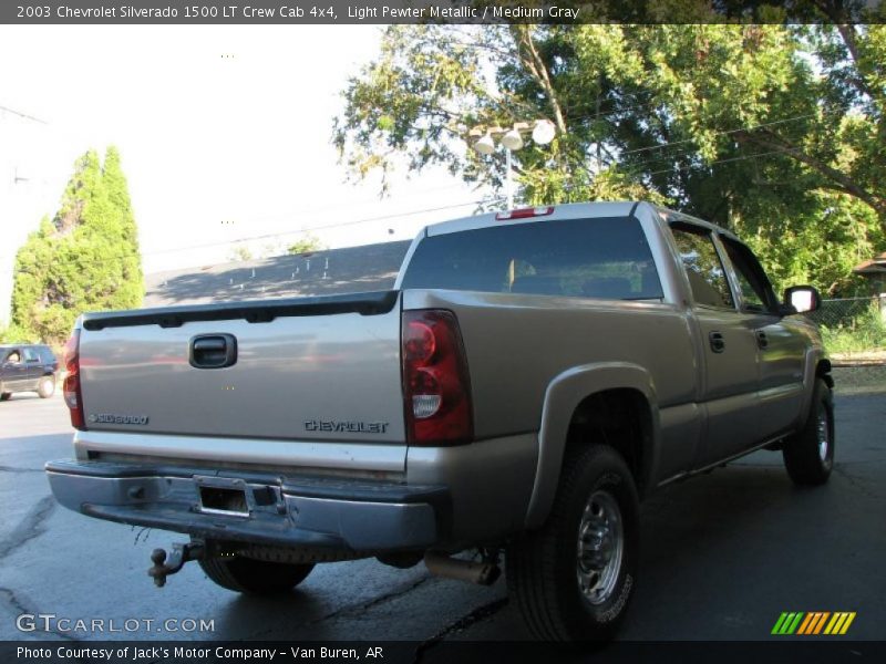 Light Pewter Metallic / Medium Gray 2003 Chevrolet Silverado 1500 LT Crew Cab 4x4