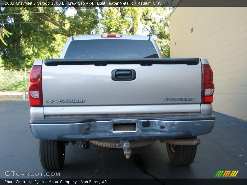 Light Pewter Metallic / Medium Gray 2003 Chevrolet Silverado 1500 LT Crew Cab 4x4