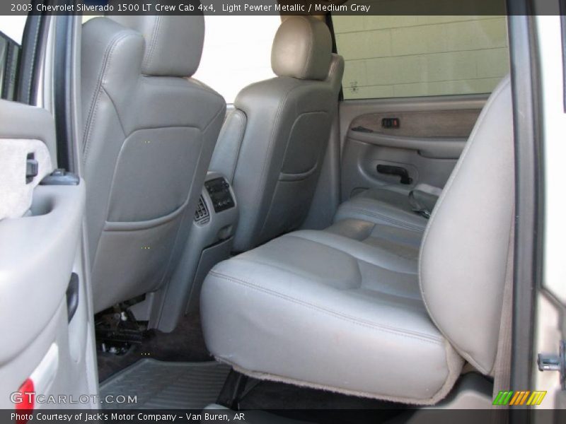 Light Pewter Metallic / Medium Gray 2003 Chevrolet Silverado 1500 LT Crew Cab 4x4