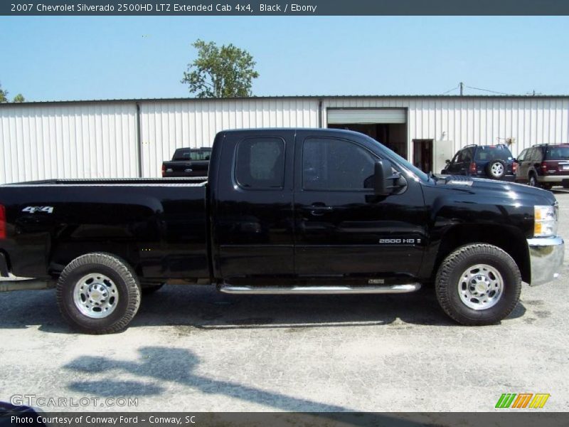 Black / Ebony 2007 Chevrolet Silverado 2500HD LTZ Extended Cab 4x4