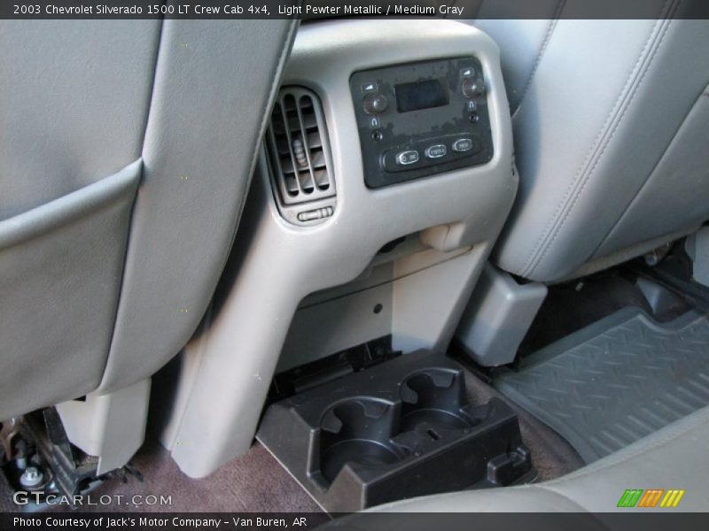 Light Pewter Metallic / Medium Gray 2003 Chevrolet Silverado 1500 LT Crew Cab 4x4