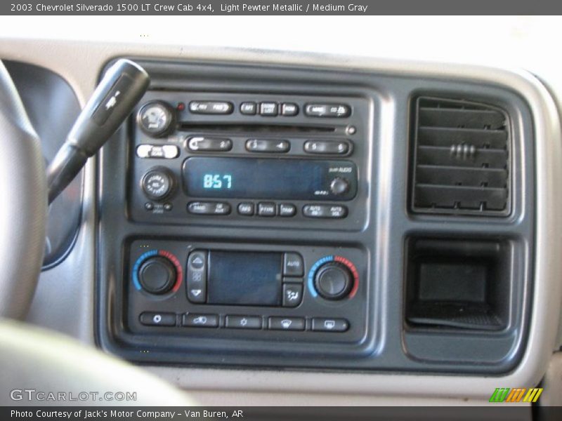 Light Pewter Metallic / Medium Gray 2003 Chevrolet Silverado 1500 LT Crew Cab 4x4