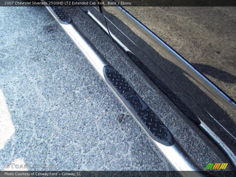 Black / Ebony 2007 Chevrolet Silverado 2500HD LTZ Extended Cab 4x4
