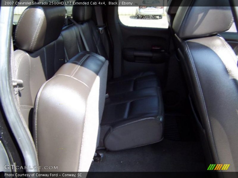 Black / Ebony 2007 Chevrolet Silverado 2500HD LTZ Extended Cab 4x4
