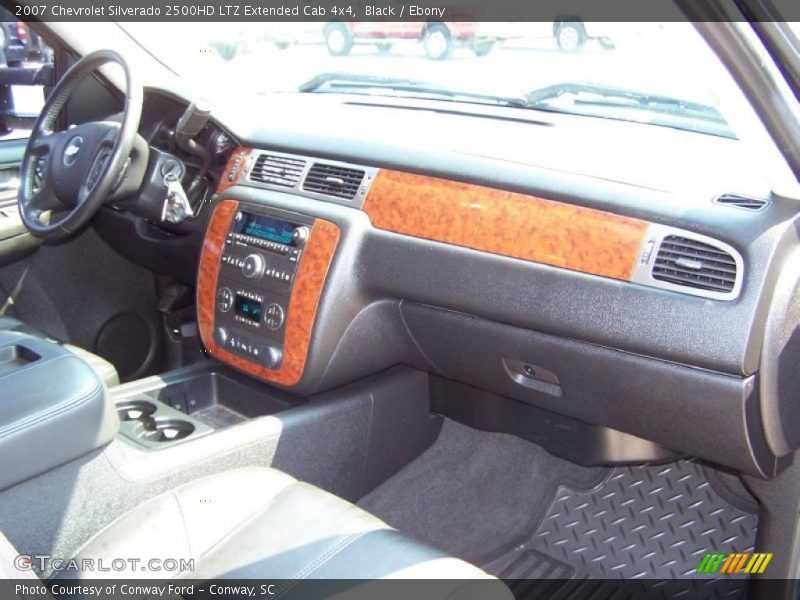 Black / Ebony 2007 Chevrolet Silverado 2500HD LTZ Extended Cab 4x4