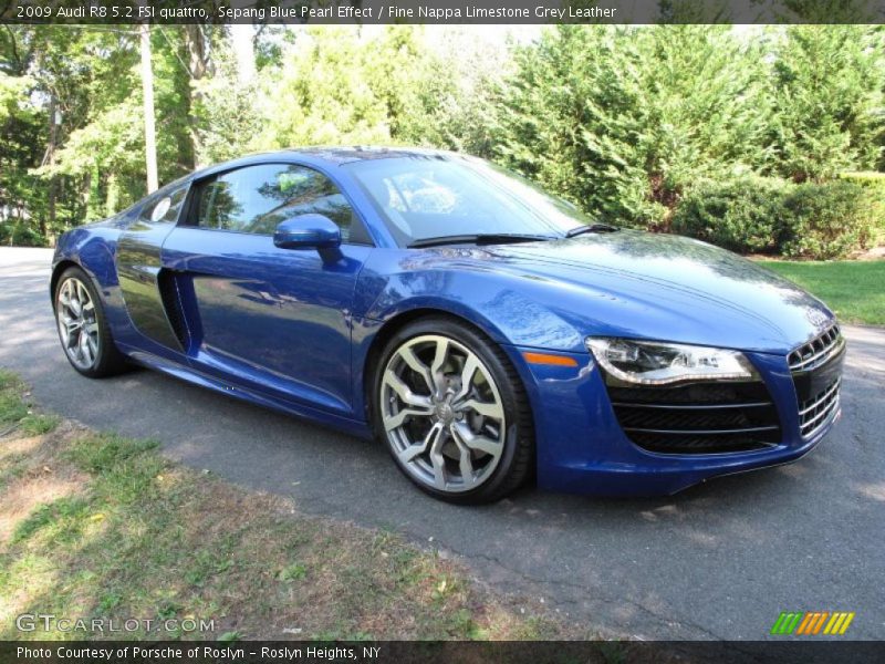  2009 R8 5.2 FSI quattro Sepang Blue Pearl Effect