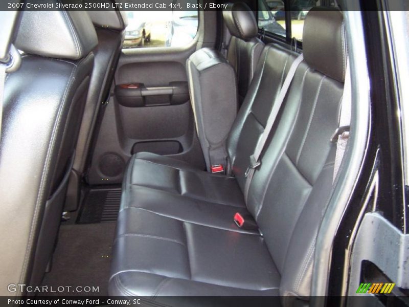Black / Ebony 2007 Chevrolet Silverado 2500HD LTZ Extended Cab 4x4