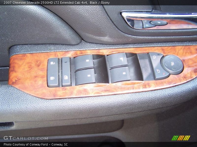 Black / Ebony 2007 Chevrolet Silverado 2500HD LTZ Extended Cab 4x4
