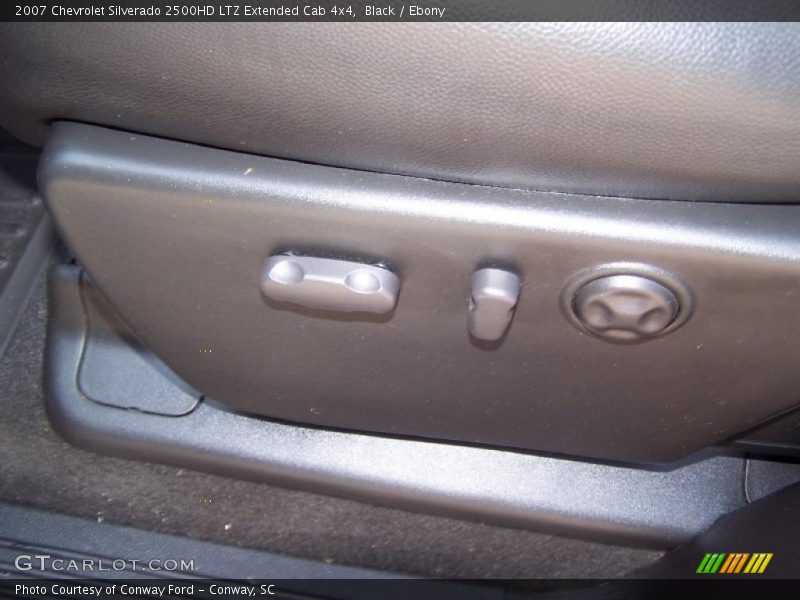 Black / Ebony 2007 Chevrolet Silverado 2500HD LTZ Extended Cab 4x4